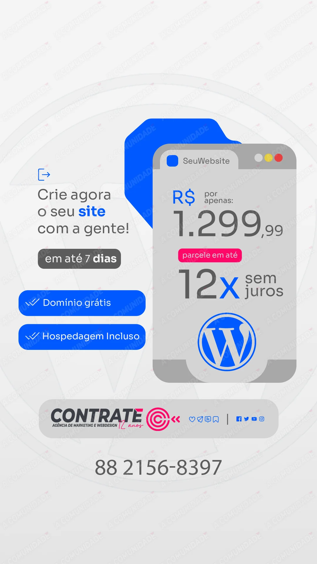 Contrate Finanças PRO