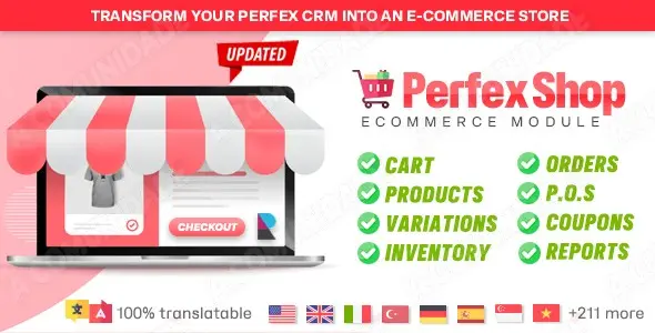 Perfex Shop - eCommerce module to sell Products & Services with POS support and Inventory Management