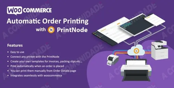 Impressão Automática para WooCommerce - ( PrintNode )