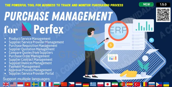 Purchase Management module for Perfex CRM